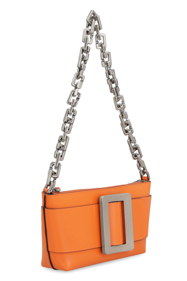 Buckle Pouchette leather mini bag-2